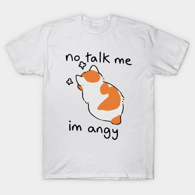 No talk me T-Shirt by Ritvik Takkar